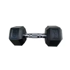 GENERICO - Mancuernas x2 Hexagonales Pro 10 Kg
