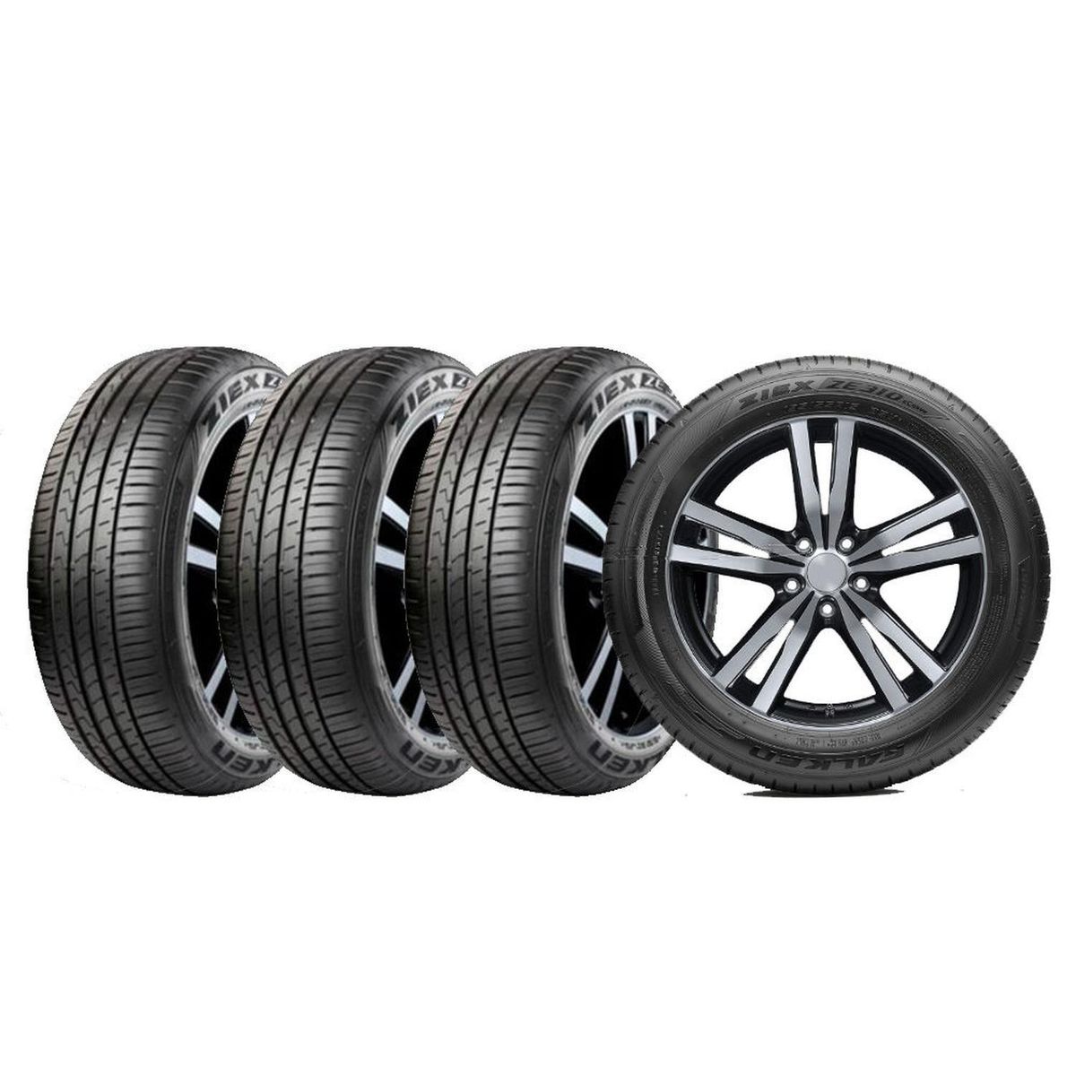 FALKEN - Set 4 Neumaticos - 205/60r15 Falken Ze310 Ht 91h Th