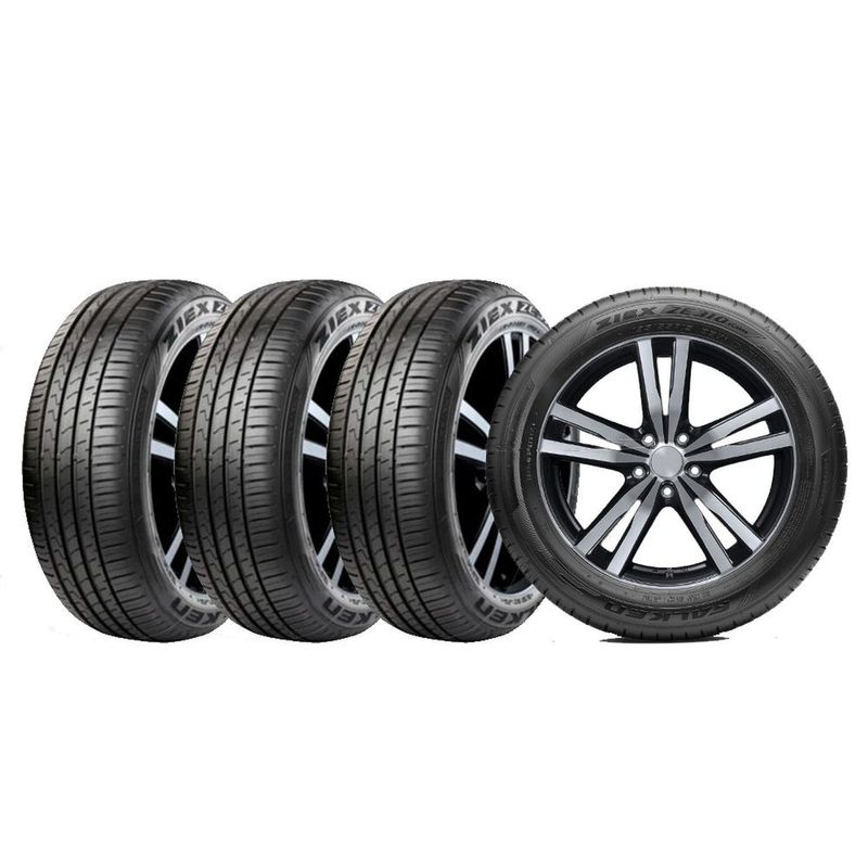 FALKEN - Set 4 Neumaticos - 205/60r15 Falken Ze310 Ht 91h Th