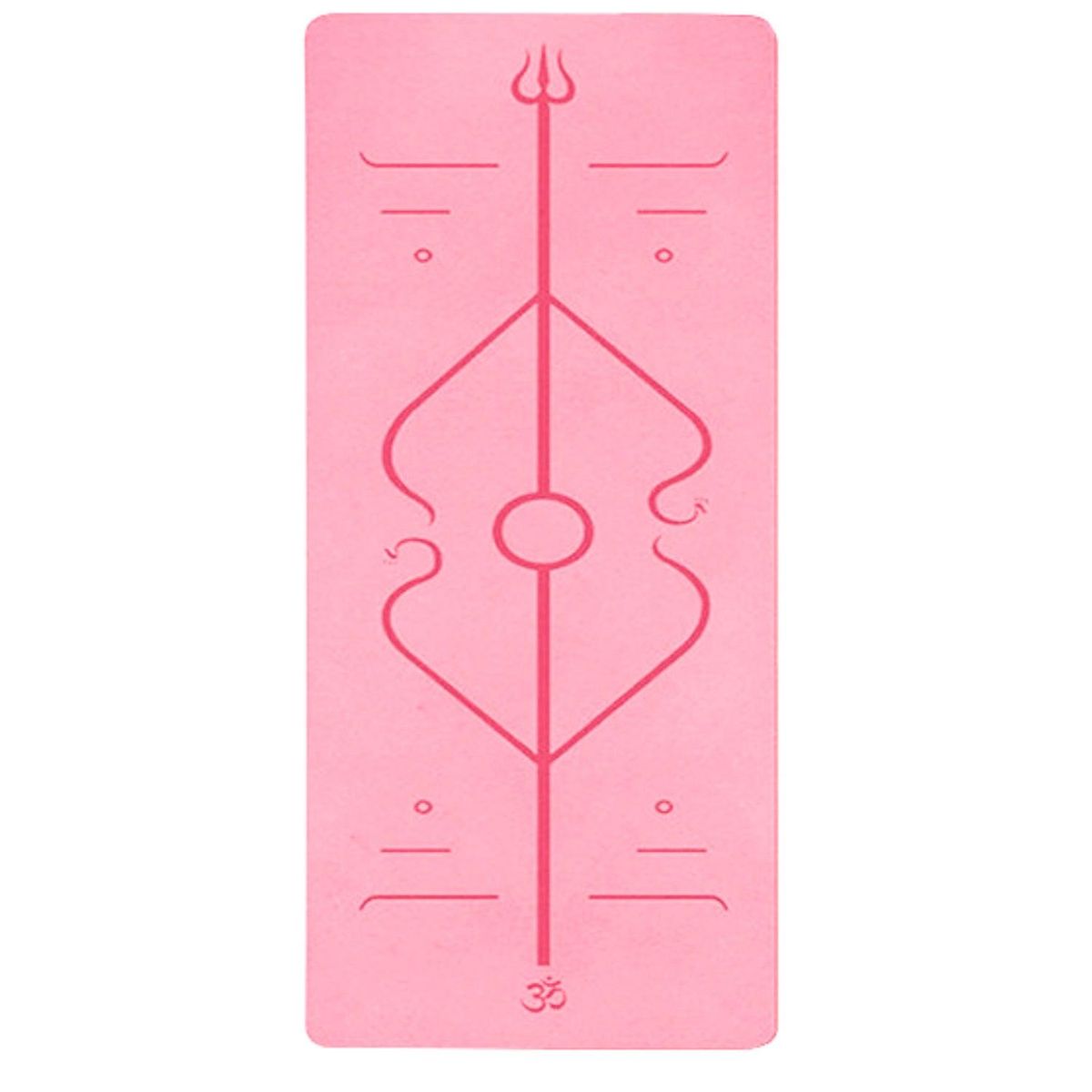 YEP S - Mat De Yoga 6 mm Ecologico Biodegradable Yep Sport - Rosa