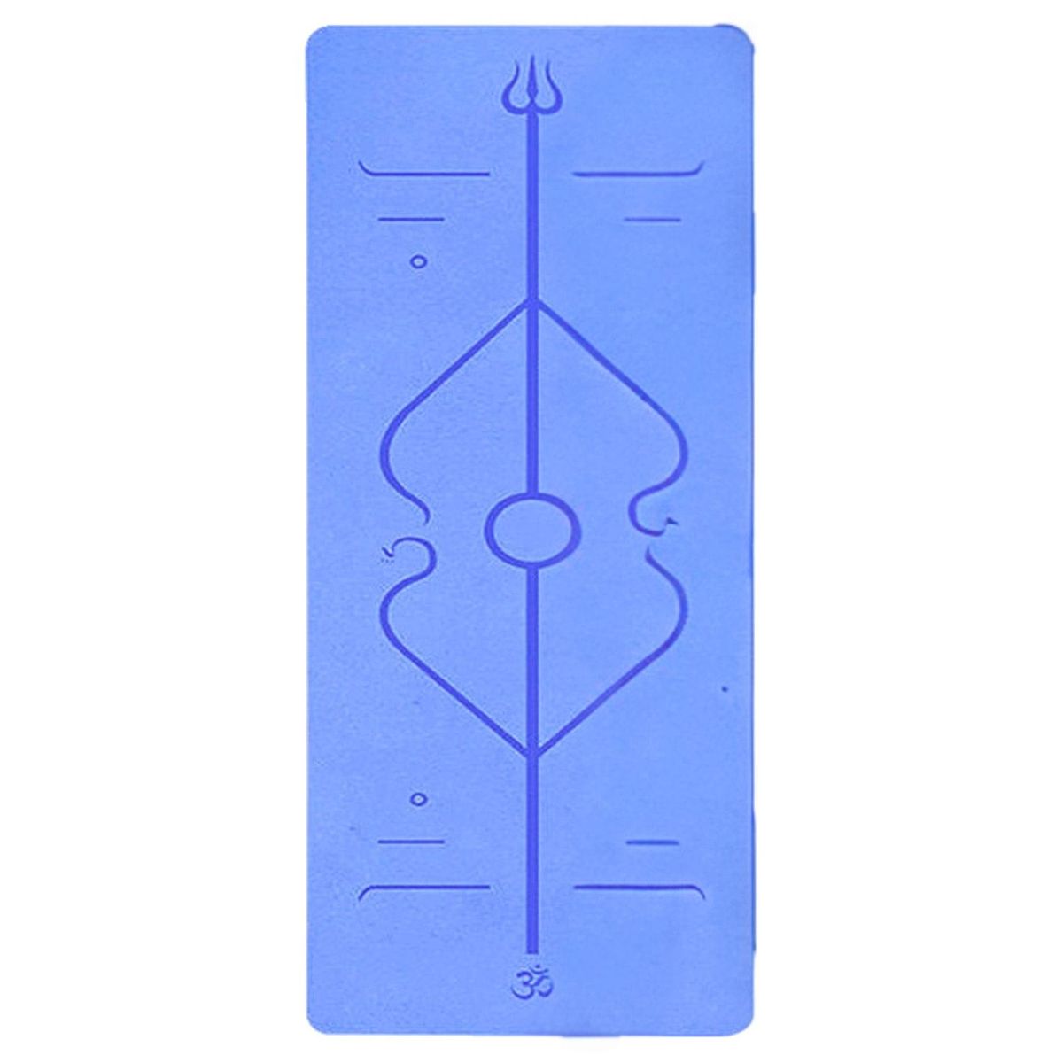 YEP S - Mat De Yoga 6 mm Ecologico Biodegradable Yep Sport - Azul