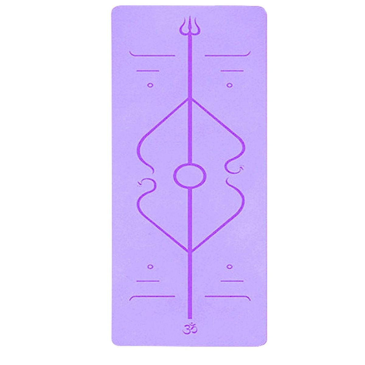 YEP S - Mat De Yoga 6 mm Ecologico Biodegradable Yep Sport - Violeta
