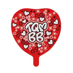 GENERICO - Globo TQM BB Corazón Rojo