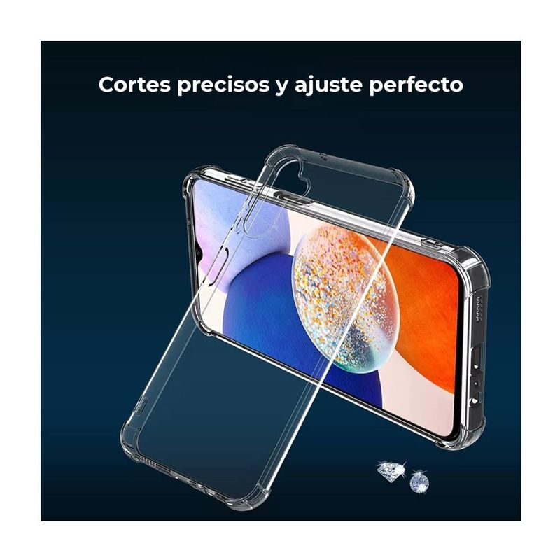 GENERICO - Carcasa para Samsung A14 5G Transparente Reforzada…