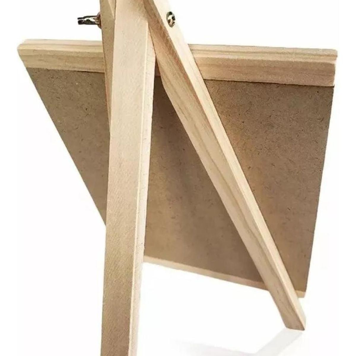 IMPORTCLICK - Pizarra Tipo Caballete Atril Tiza Madera 25x48 CM Negra