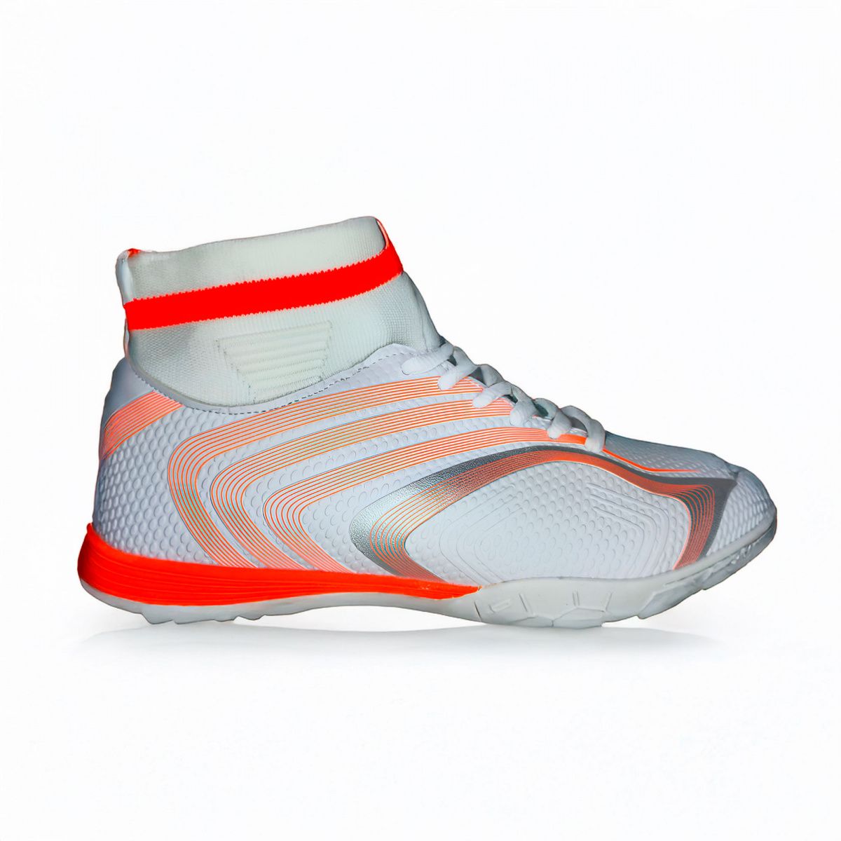 PAND G - Zapatillas Botines Deportivos Caña alta Baby Fútbol Blanco 7633