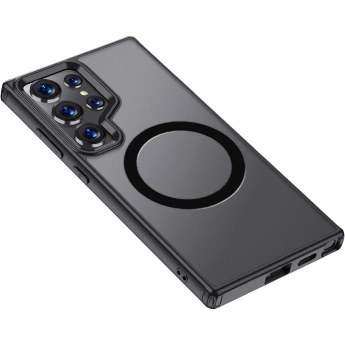 GENERICO - Carcasa Magsafe Para S25 Ultra Anti Golpes Negro