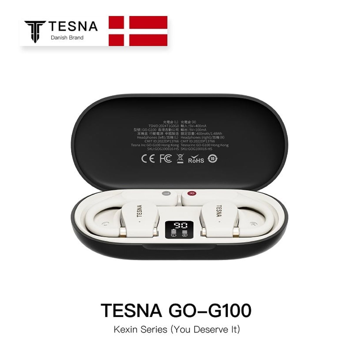 GENERICO - Audífonos Deportivos Bluetooth TESNA Color Dual