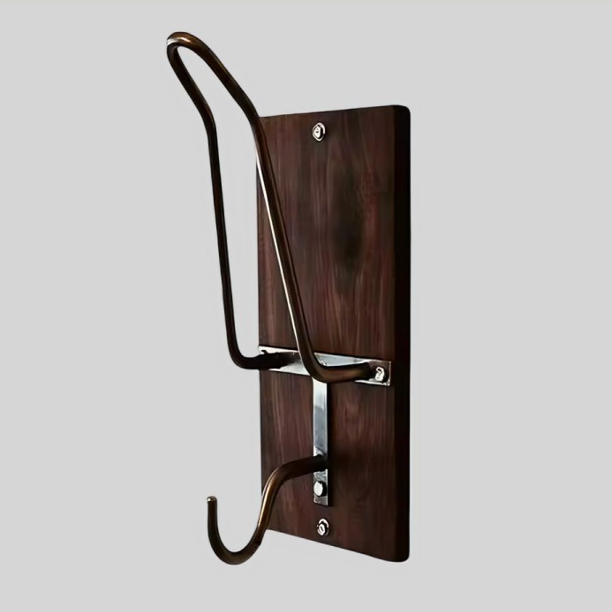 OEM - Soporte para casco de motocicleta Gancho madera