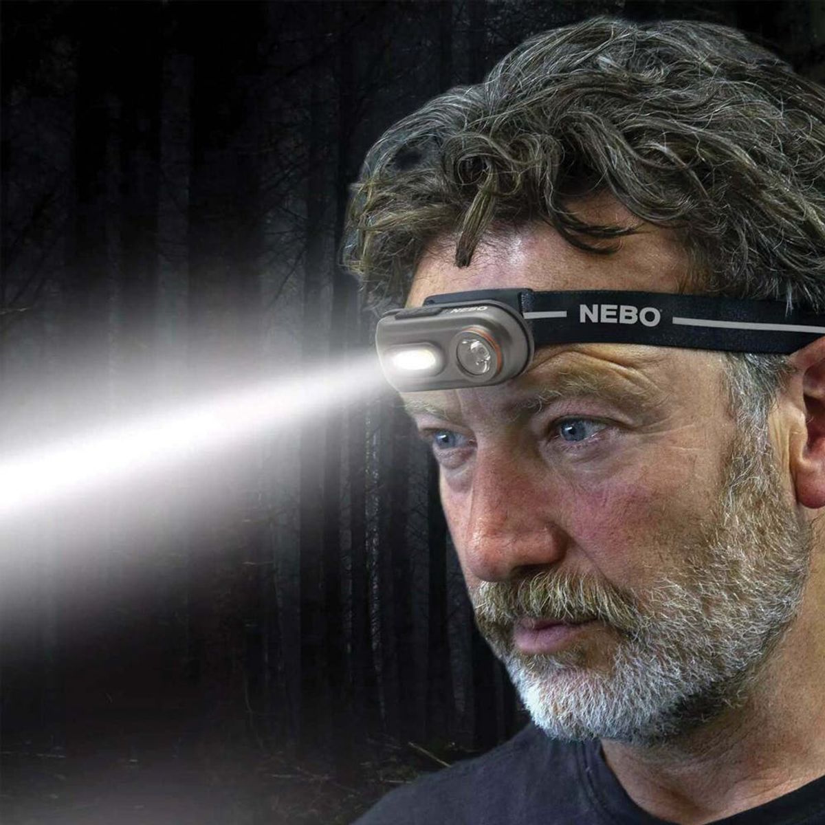 NEBO - NEBO LINTERNA FRONTAL LED  EINSTEIN 400 LUMENES RECARGABLE