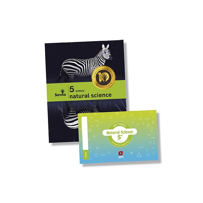TOP10BOOKS - TEXTO PACK NATURAL SCIENCE 5° SAVIA