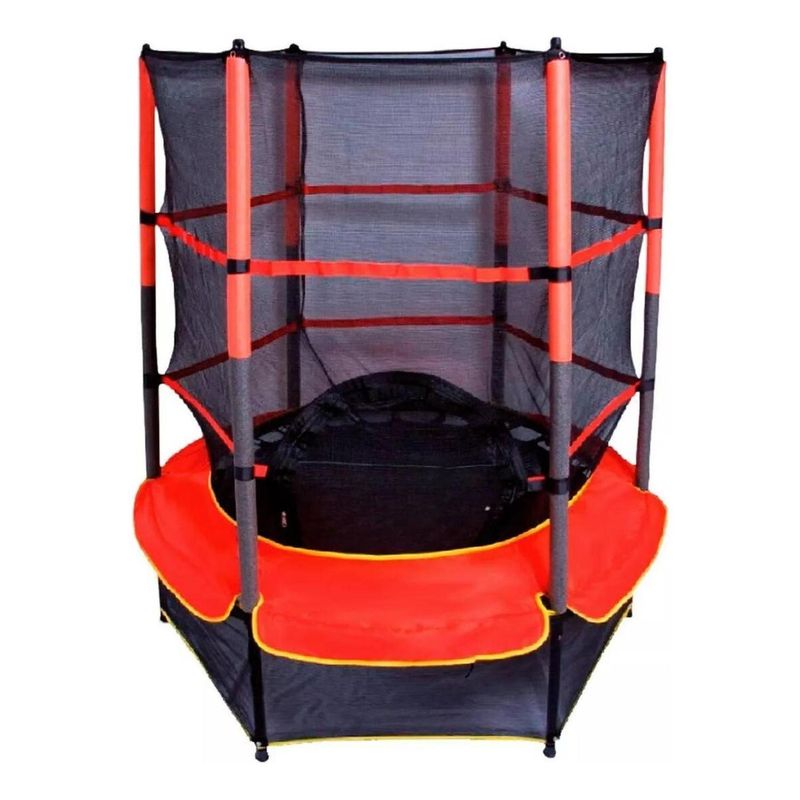 YEP S - Cama Elástica 1.4m Saltarina Trampolin Niños - Rojo