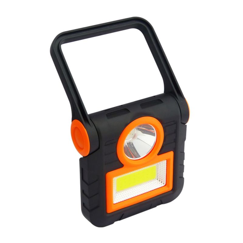 IMPORTCLICK - Linterna LED + COB LED Recargable Negro - Negro