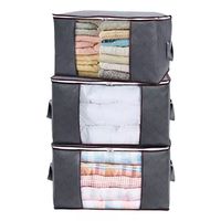 Pack 3 Bolsas Organizador Almacenamiento De Ropa / Mantas