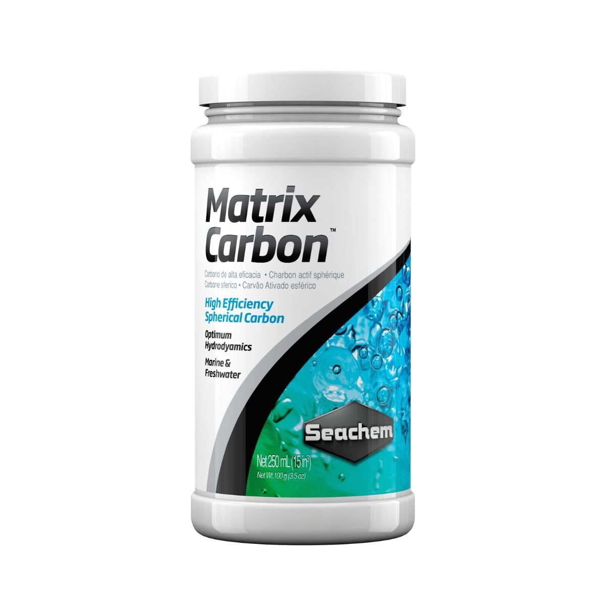 GENERICO - Matrix Carbón Activo 250 ml Para Acuarios Material Filtrante