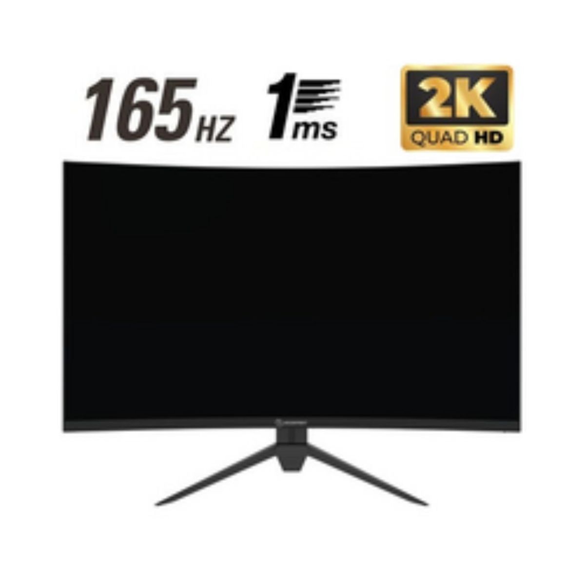 GENERICO - Monitor Gamer Checkpoint Series 365 Curvo, 32' QHD 165hz, VA NEGRO