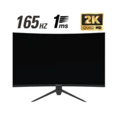 GENERICO - Monitor Gamer Checkpoint Series 365 Curvo, 32' QHD 165hz, VA NEGRO