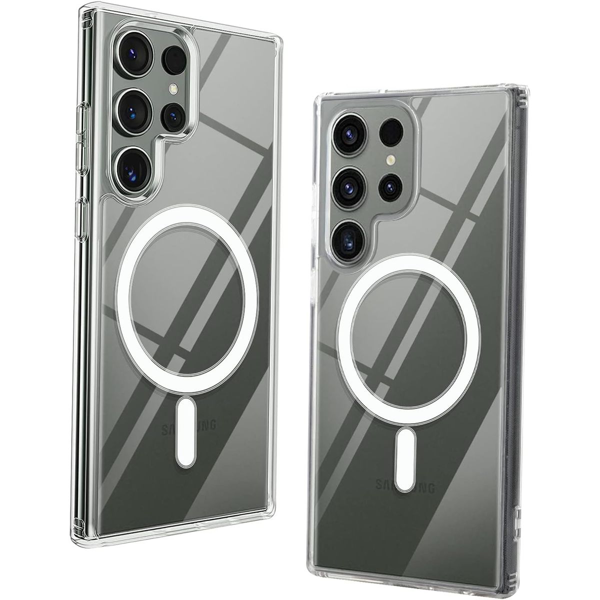 GENERICO - Carcasa Magsafe Para S25 Ultra Anti Golpes Transparente