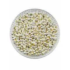 GENERICO - Balines Pequeños Para Bisutería De Baño De Oro 5gr - Plateado - Talla Única
