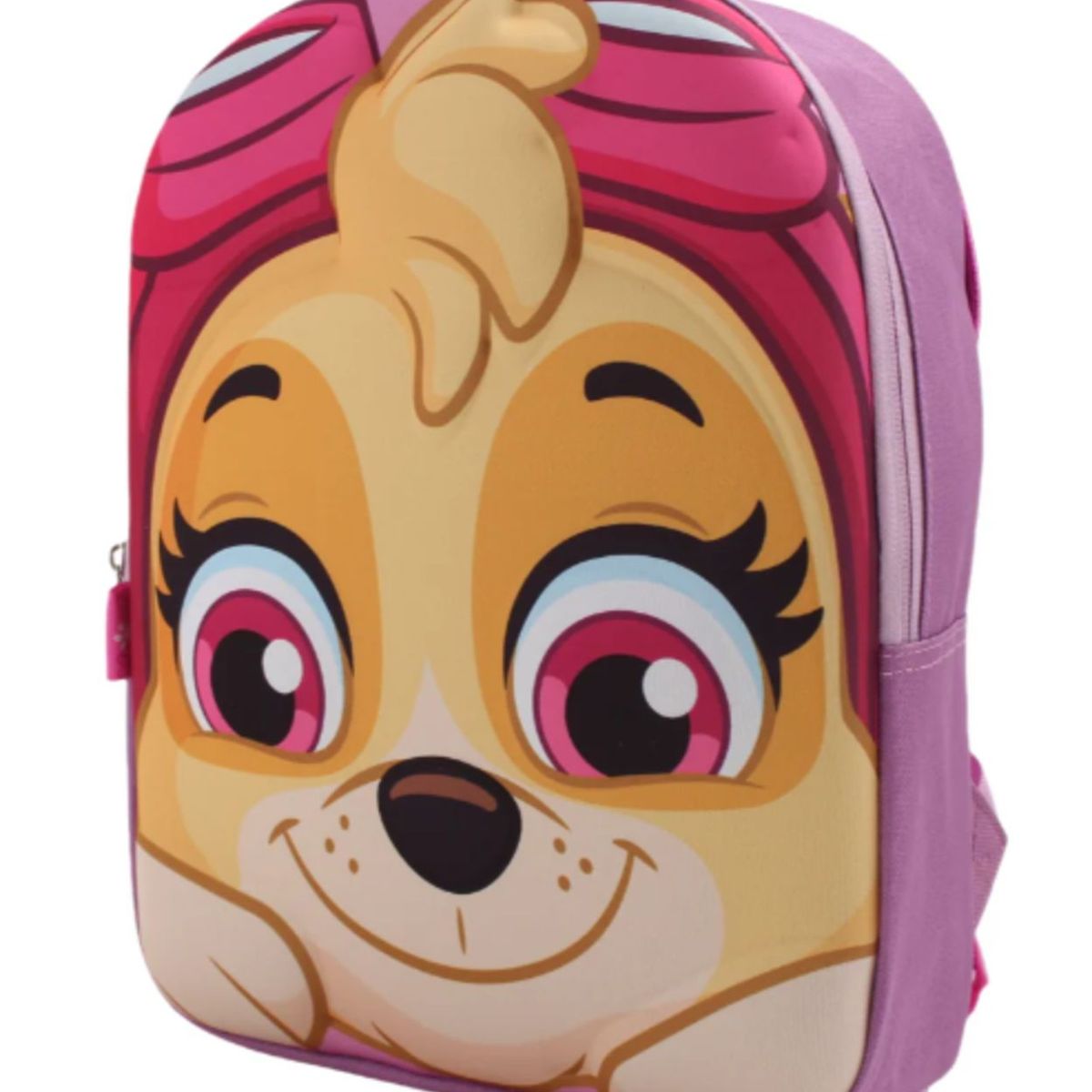 PAW PATROL - Mochila Niña Skye Face 3D Rosada Paw Patrol