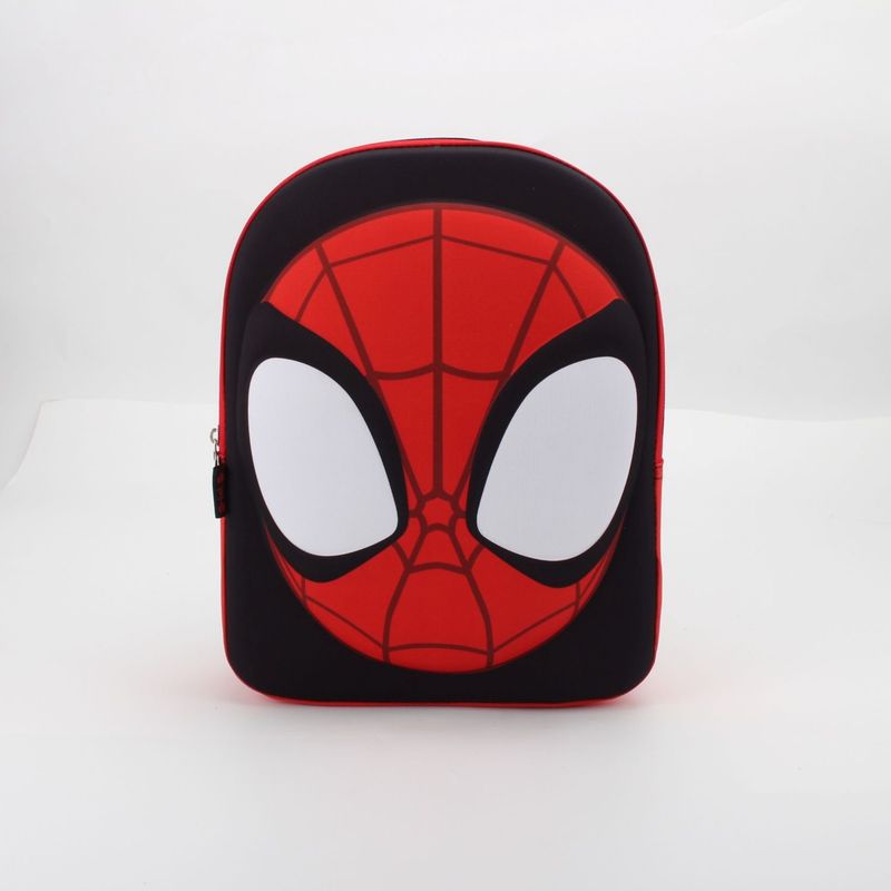 MARVEL - Mochila Niño Spiderman Face 3D Rojo Marvel