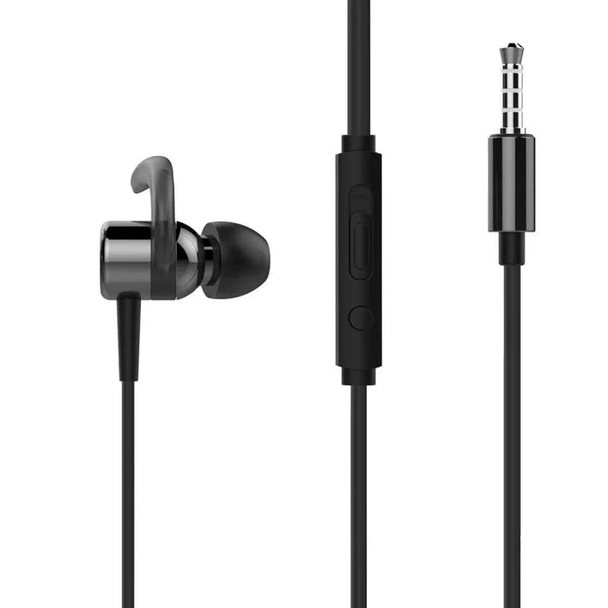 HP - AUDIFONO IN EAR METALICO NEGRO DHH-3114