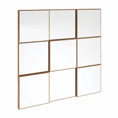 GENERICO - Espejo Decorativo De 75 Cm Con Diseño 3D