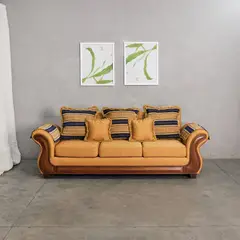 DECOMUEBLES - SOFA 3CPOS ROSSINI ORO