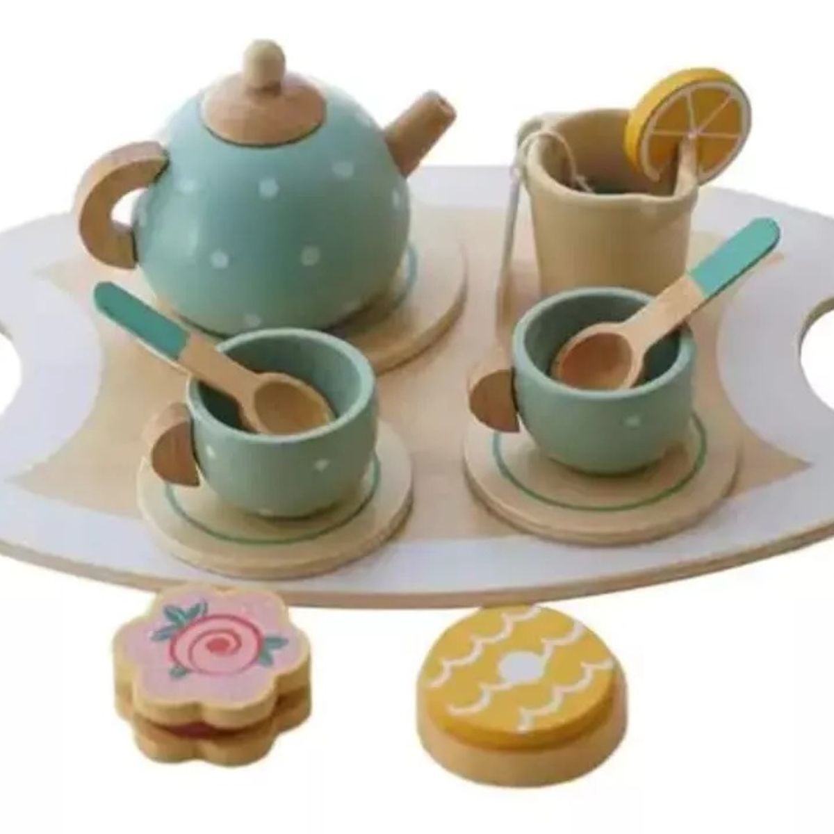 GENERICO - Juego Tazas De Té Madera Niños Juguete Didáctico