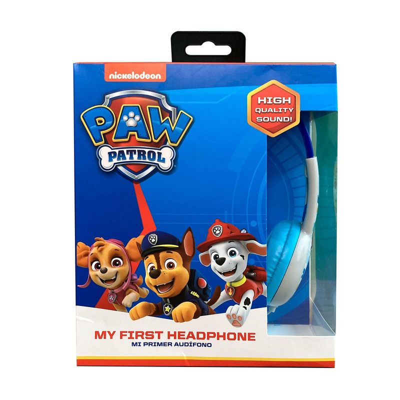 DISNEY - AUDÍFONO KIDS PAW PATROL ALÁMBRICO OPEN BOX