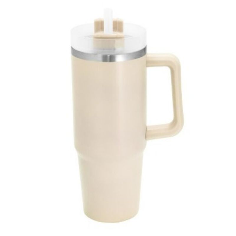GENERICO - Mug Termico Gema 880 Ml Gris Claro