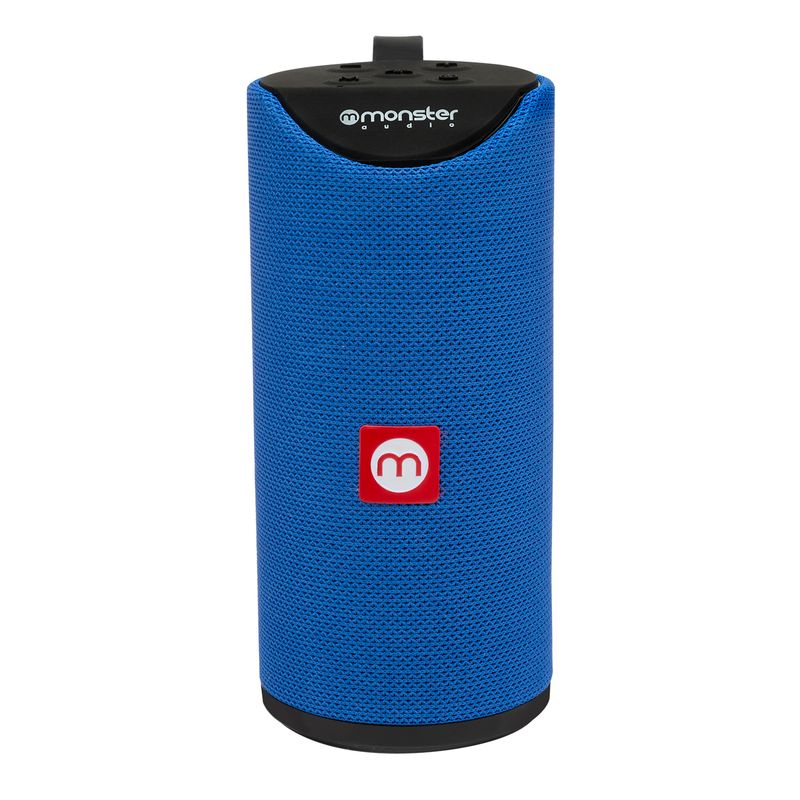 MONSTER AUDIO - PARLANTE BT SPEAKER ANTI SALPICADURAS AZUL