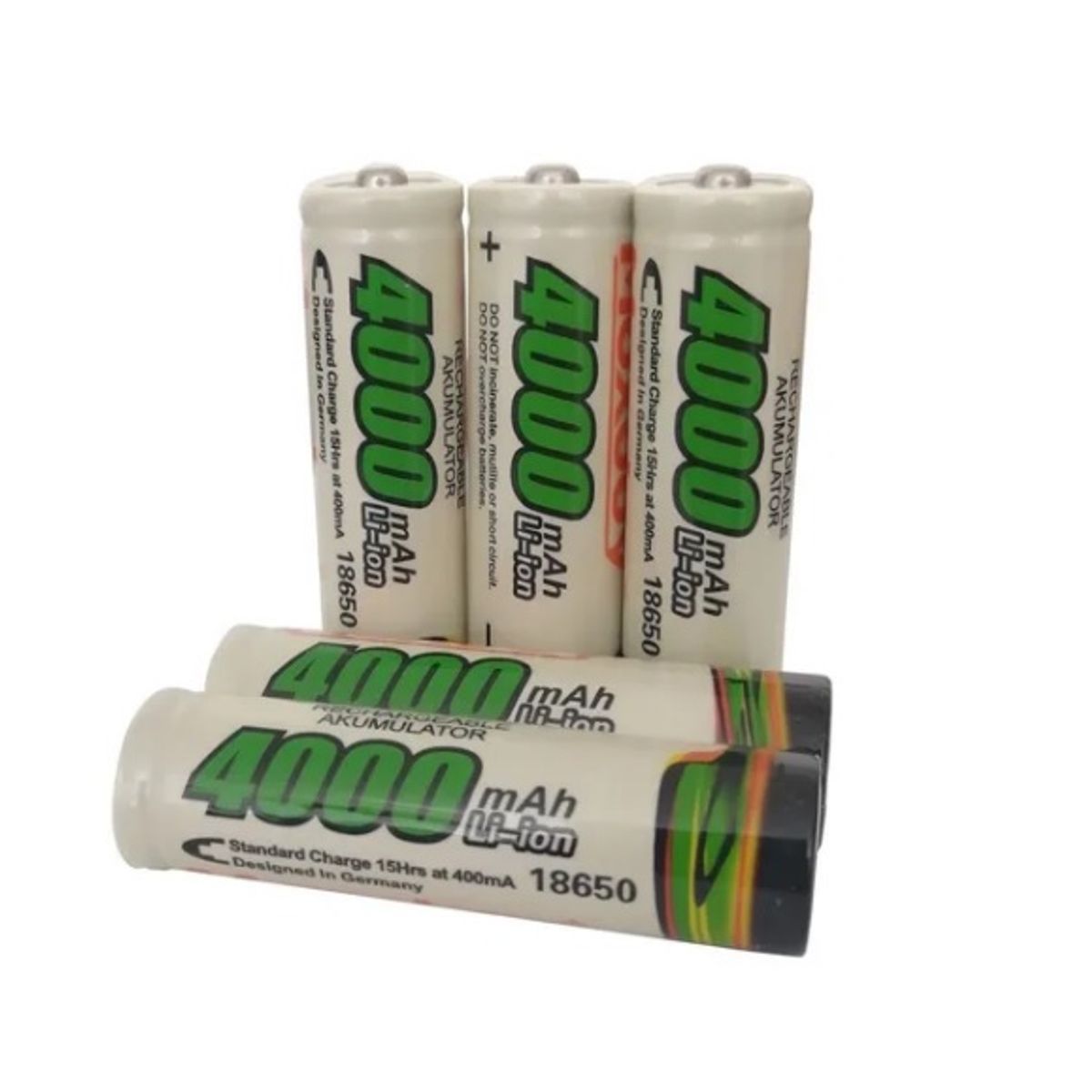 GENERICO - Pila Bateria Recargable 1 unid de Litio 18650 MaxDay 4000mAh
