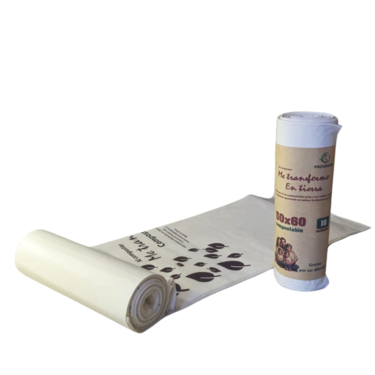 GENERICO - Bolsa Basura 50x60cm - 20 unds Biodegradable & Compostable..