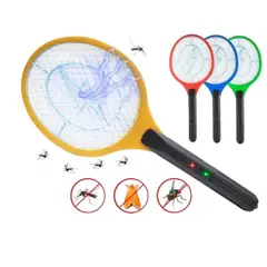 GENERICO - Mata Mosca Raqueta Electrica Recargable Insectos Mosquitos