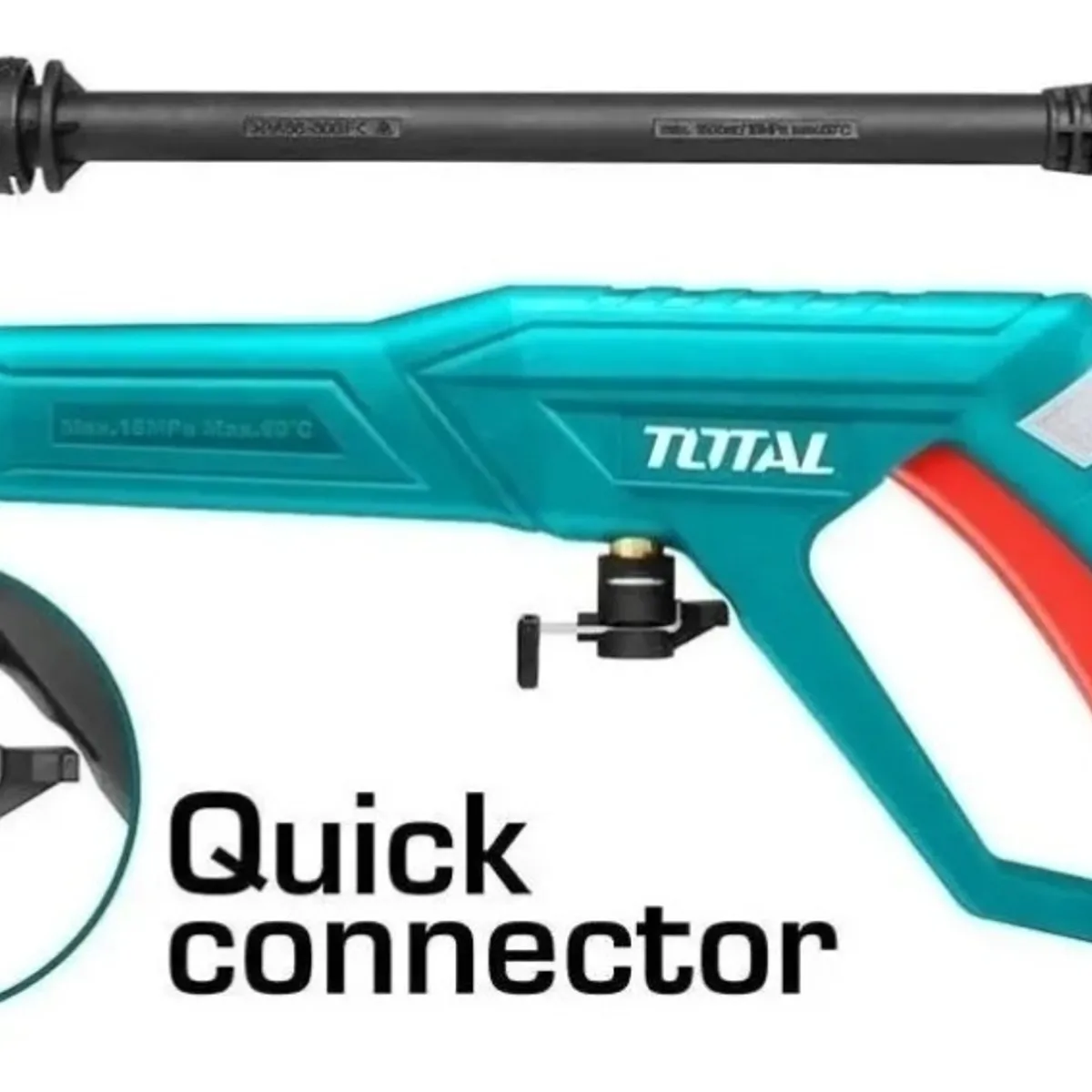 TOTAL - Lanza  Pistola Para Hidrolavadora Total tgtsg026