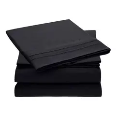 CASATUA - Sabana 1800 Hotel Ultra Suave + Funda Bordada Varias Medidas