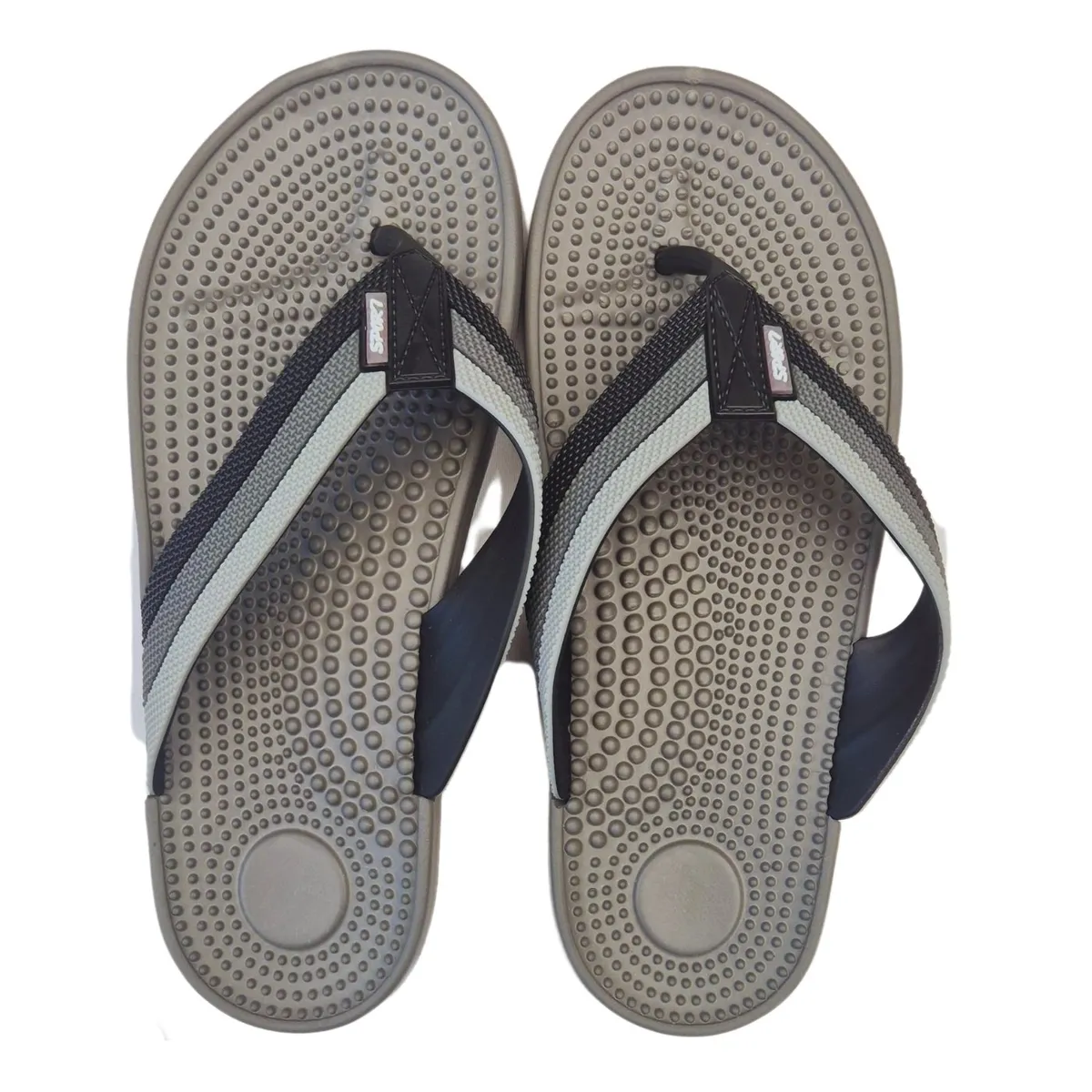 LIKE SHOP - Pack 2 Pares Chalas Hombres Hawaianas Doble Suela Confortable Sport