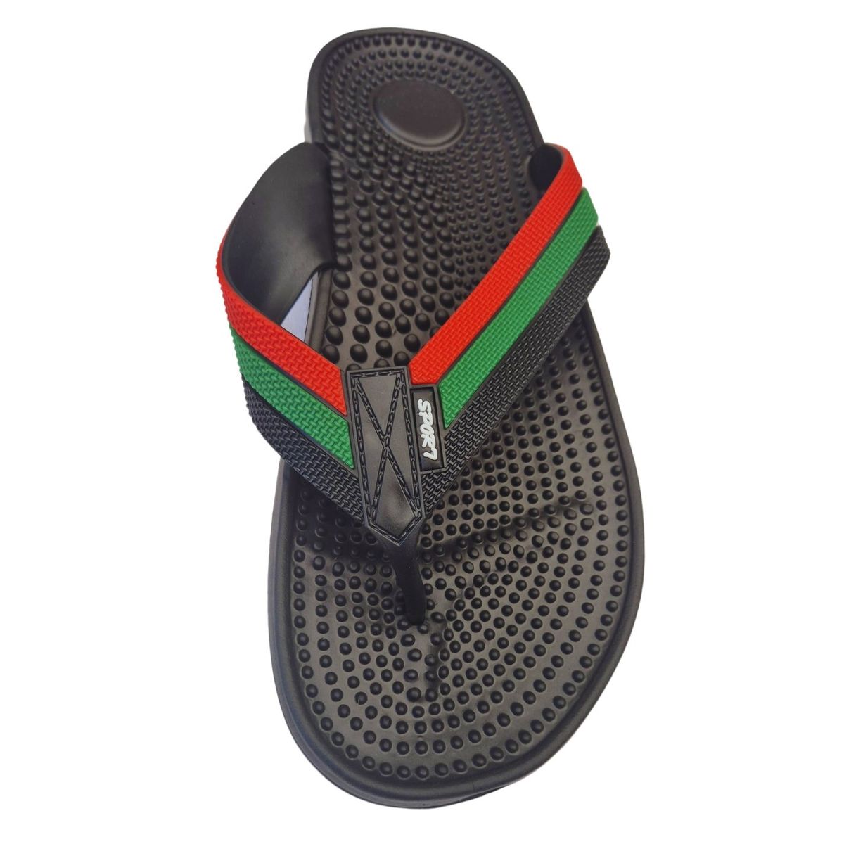 LIKE SHOP - Pack 2 Pares Chalas Hombres Hawaianas Doble Suela Confortable Sport