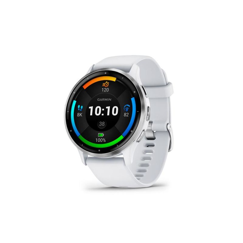GARMIN - Venu 3 Whitestone + Passivated - Blanco