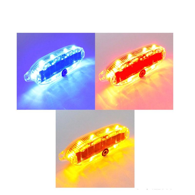 GENERICO - Luz Led Solar Azul Para Camiones Autos Motos Bicicleta