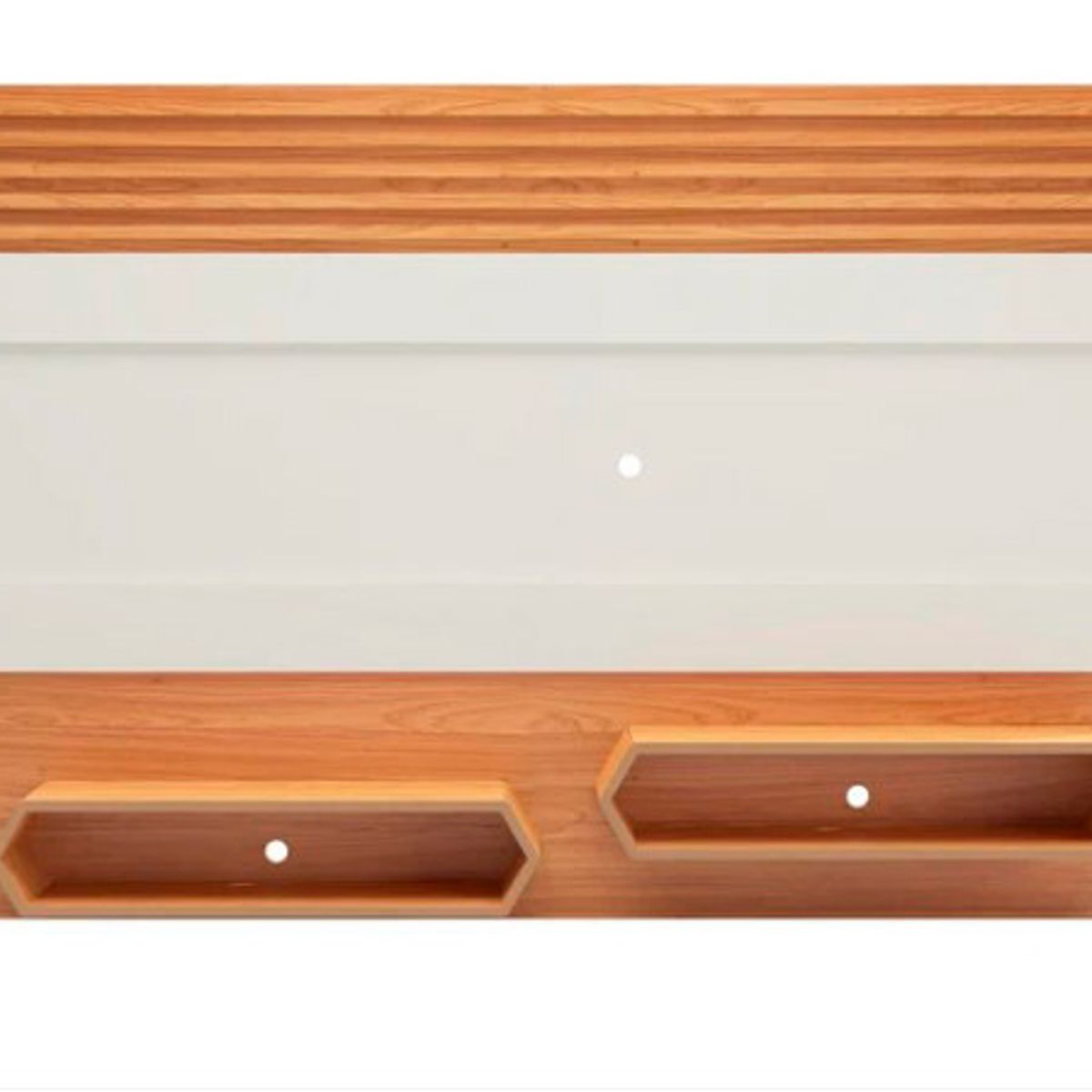 PRADEL - Estante Panel TV Capacidad 65 Pulgadas 220Cm 100% MDF