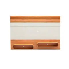 PRADEL - Estante Panel TV Capacidad 65 Pulgadas 220Cm 100% MDF
