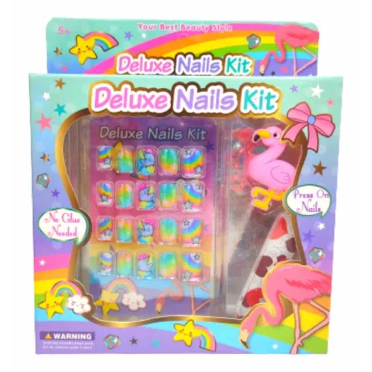 OEM - Juguete Manicure Deluxe Nails Kit Chico 18cm X 15cm