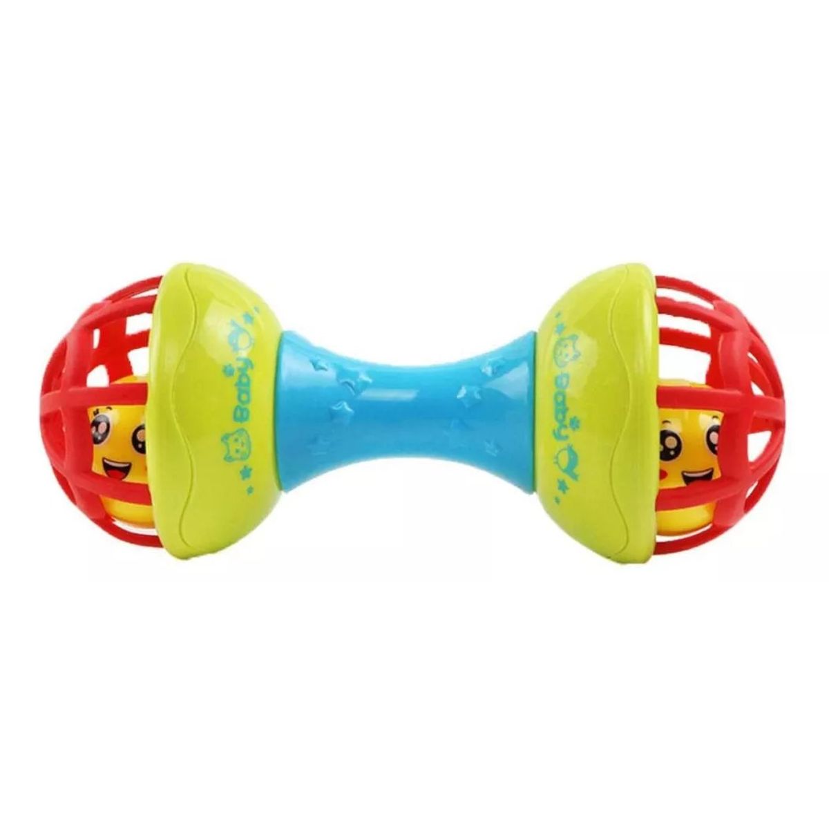 GENERICO - Pelota Cascabel Sonajero Para Bebe Blando