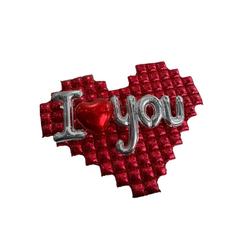 GENERICO - Globo Decorativo con forma de corazón Para Fiestas