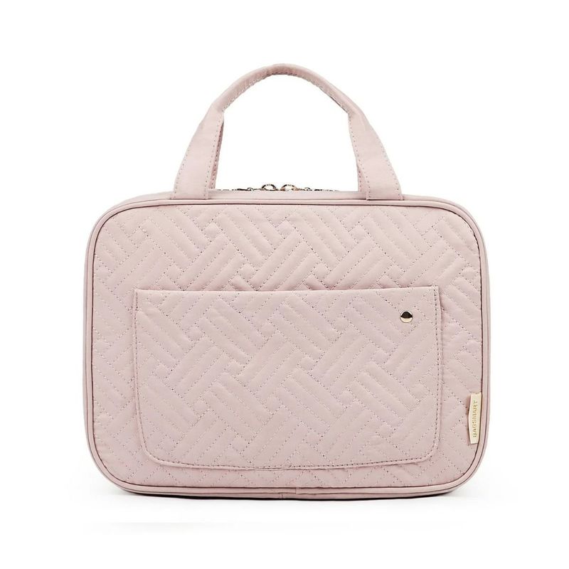 BAGSMART - Bagsmart Neceser de Viaje Bonchemin con Gancho Mediano Rosado