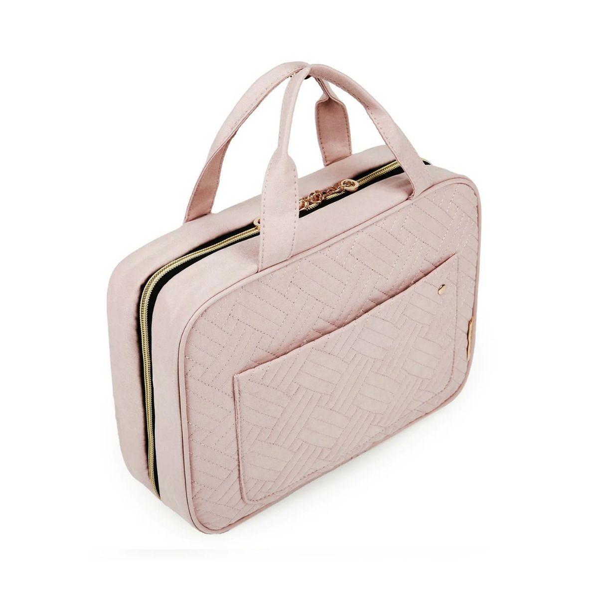 BAGSMART - Bagsmart Neceser de Viaje Bonchemin con Gancho Mediano Rosado