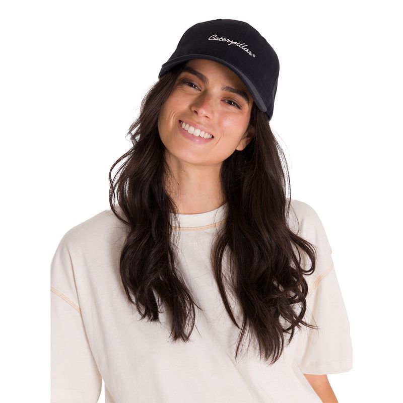 CAT - Jockey WS Script Hat Mujer Negro CAT