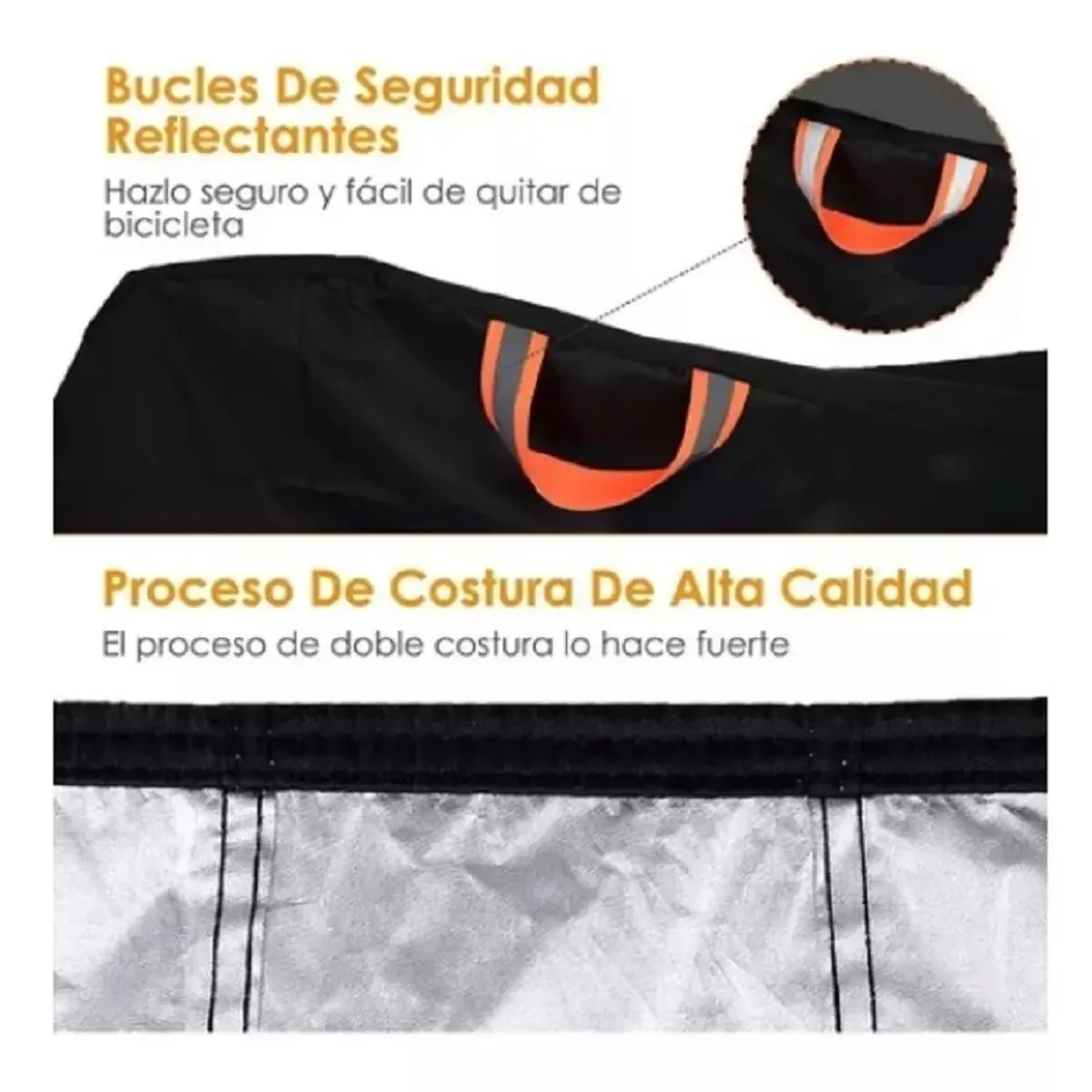 MUNDO MAGIA - Funda Impermeable Para Bicicleta 110 X 200cm